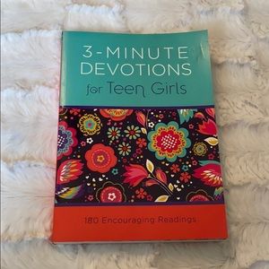 3 minute devotions for teen girls